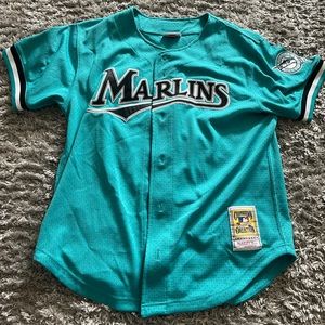 Marlin’s Mitchell & Ness Baseball Jersey